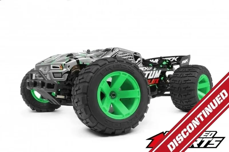QUANTUM XT 80A 1/10 FLUX SILVER BRUSHLESS STADIUM TRUCK