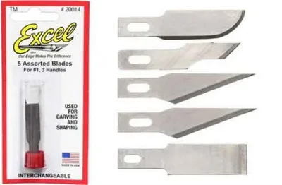 20014 BIÇAK UCLARI-KARIŞIK -5 LI PAKET