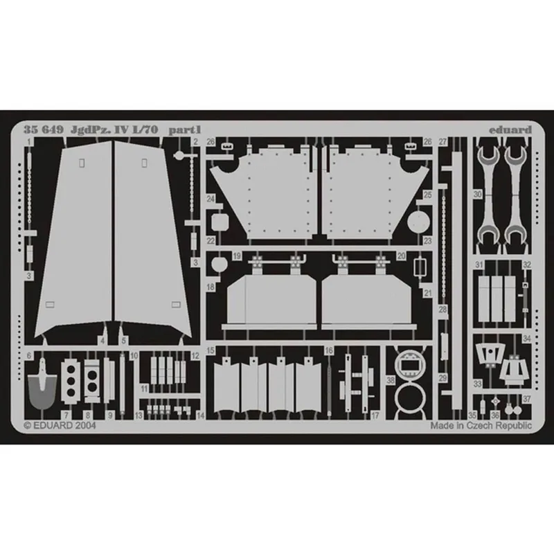 EDUARD 35649 1/35 JgdPz.IV L/70 FOR ITALERI 266 Ma