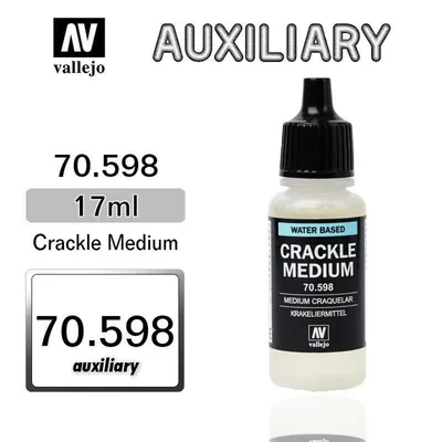 Vallejo 70598 17 ml. Crackle (Çatlak Oluşturma Sıvısı), Model Boyası