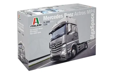 Italeri 3905S 1/24 MB Actros MP4 GigaSpace Çekici Demonte Plastik Maketi