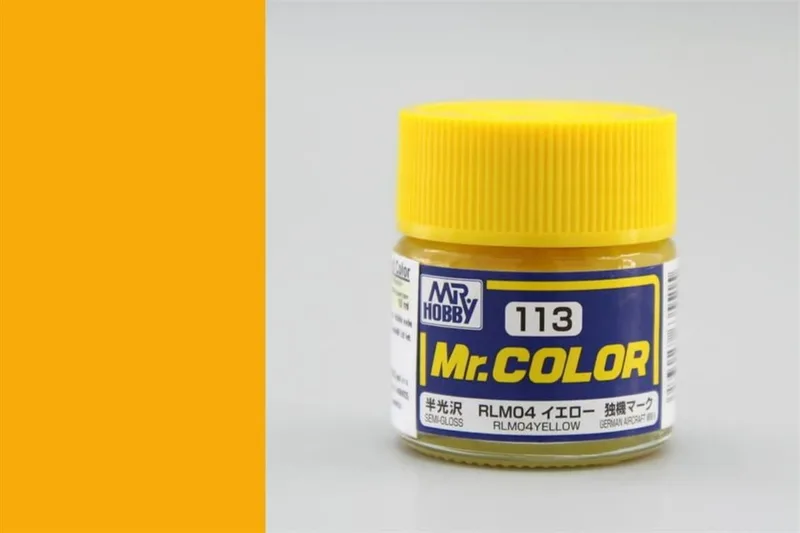 Gunze C113 10 ml. RLM04 Yellow, Mr.Color Serisi Maket Boyası