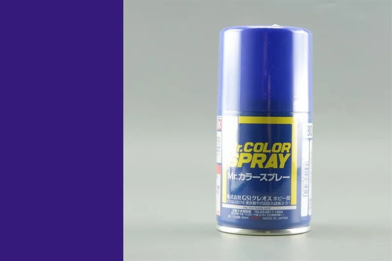 Gunze S080 100 ml. Cobalt Blue, Sprey Mr.Color Serisi Maket Boyası
