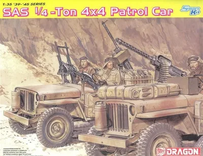 6745 1/35 SAS 1/4 TON 4X4 PATROL CAR