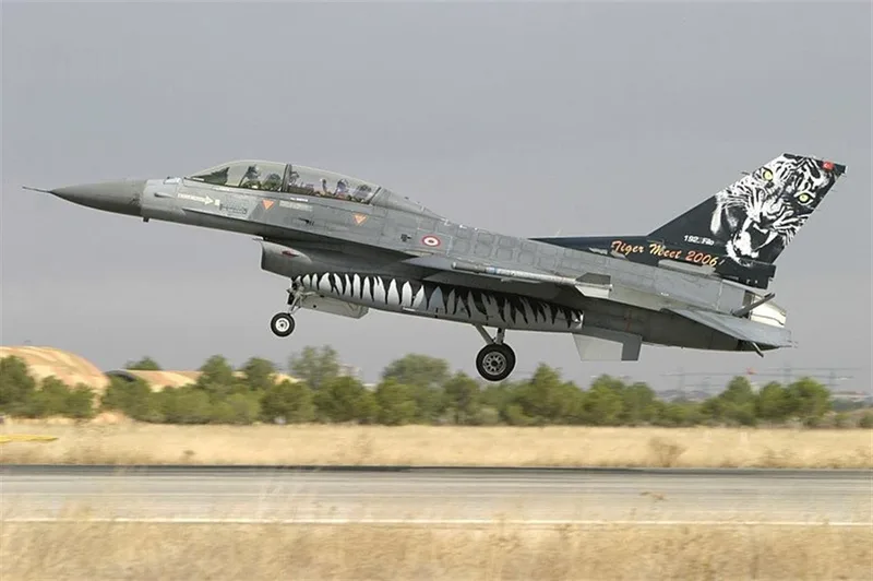 Babibi DBT01015 1/48 F-16 D, Tigermeet 2006, Dekal Çıkartma