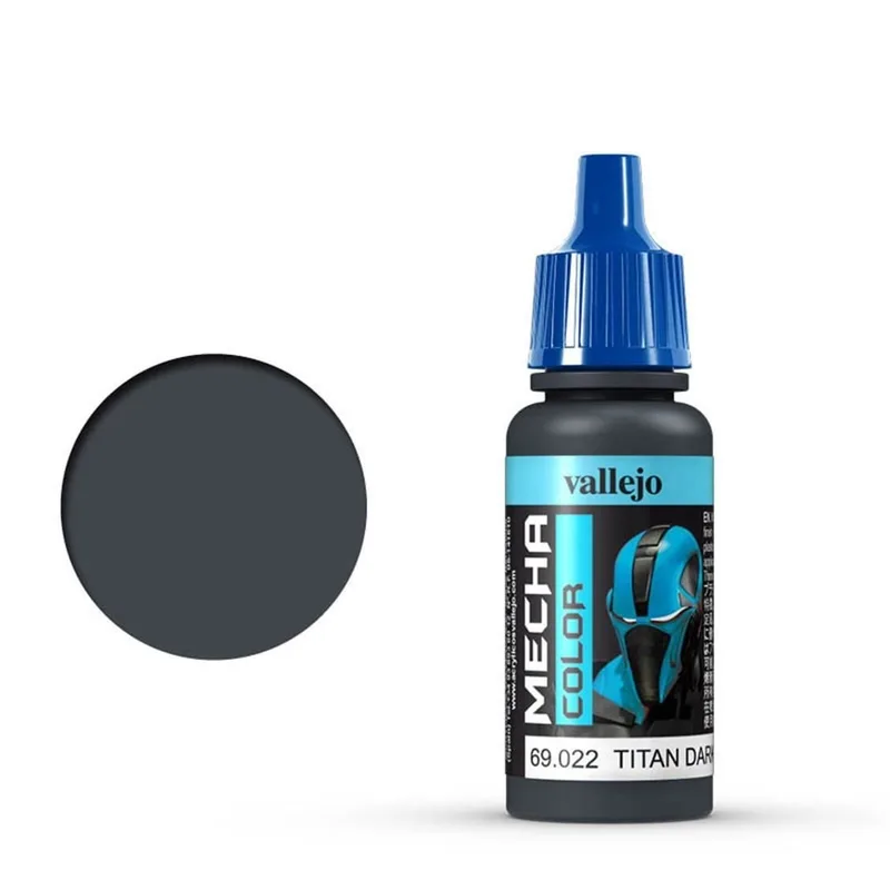 Vallejo 69022 17 ml. Titan Dark Blue, Mecha Color Serisi Model Boyası