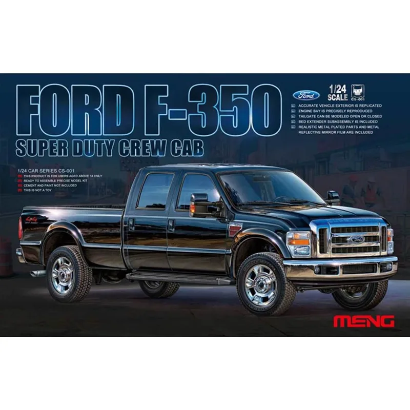 CS001 1/24 FORD F-350 SUPER DUTY CREW CAB