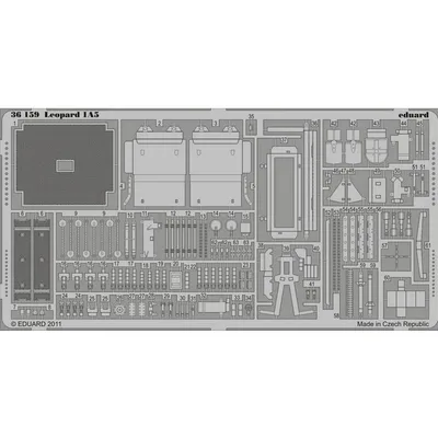 EDUARD 36159 1/35 Leopard 1A5 Maket Detay Seti