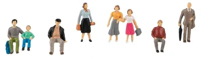 Faller 151667 1/87 Parktaki İnsan Figürleri