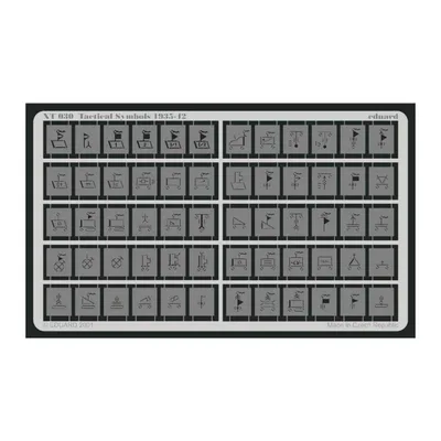 EDUARD XT030 1/35 Tactical Symbols 1935-42 Maket D