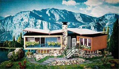Faller 109271 1/87 Villa Tessin Demonte Plastik Maketi