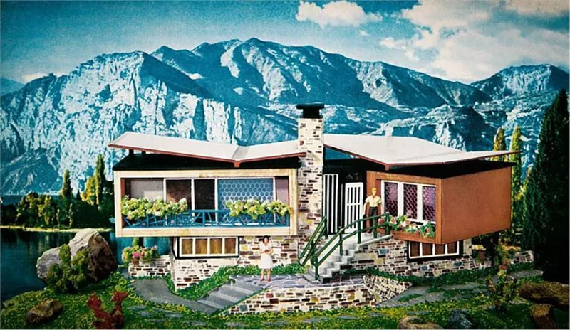 Faller 109271 1/87 Villa Tessin Demonte Plastik Maketi