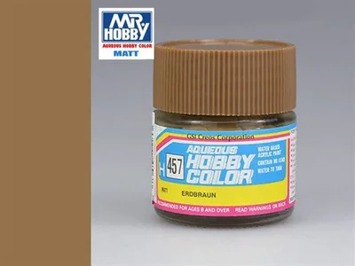 Gunze H457 10 ml. Earth Brown, Aqueous Serisi Maket Boyası