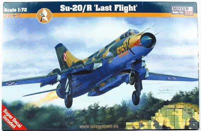 Mistercraft D013 1/72 Su-20R (Son Uçuş) Savaş Uçağı Demonte Plastik Maketi