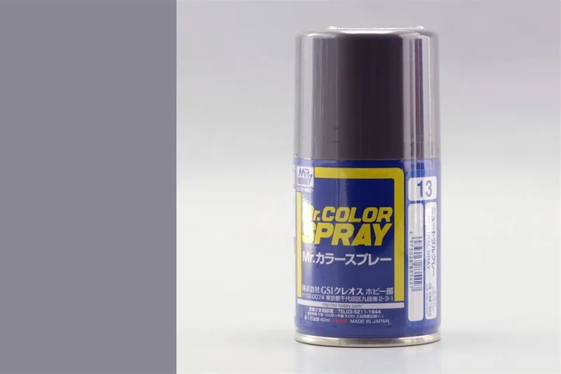 Gunze S013 100 ml. Natural Gray, Sprey Mr.Color Serisi Maket Boyası