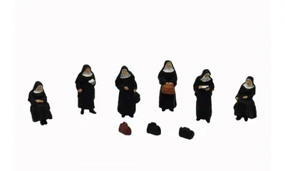 Preiser 10402 1/87 Ölçek rahibeler Figürleri
