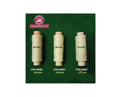80061 İP-BEJ -COTTON -30 METRE- Ø 0,50 MM.