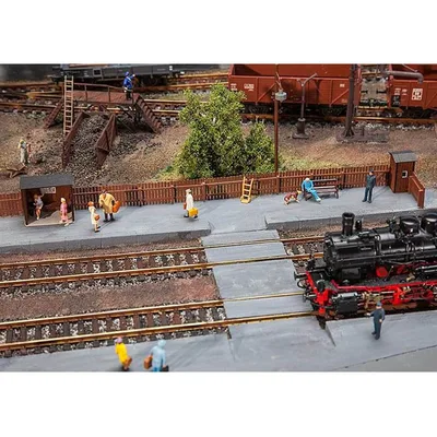 Faller 120219 1/87 Platform Kapılı Durak Demonte Plastik Maketi