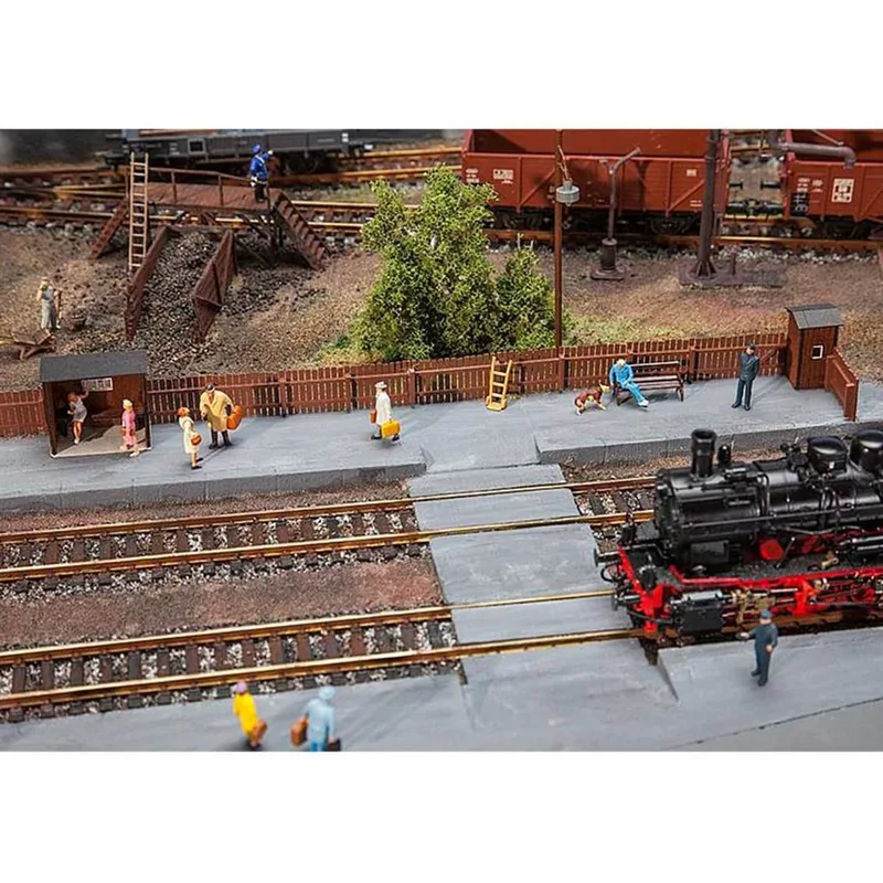 Faller 120219 1/87 Platform Kapılı Durak Demonte Plastik Maketi