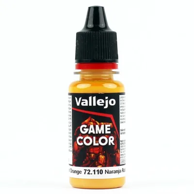 Vallejo 72110 18 ml. Sunset Orange, Game Color Serisi Model Boyası