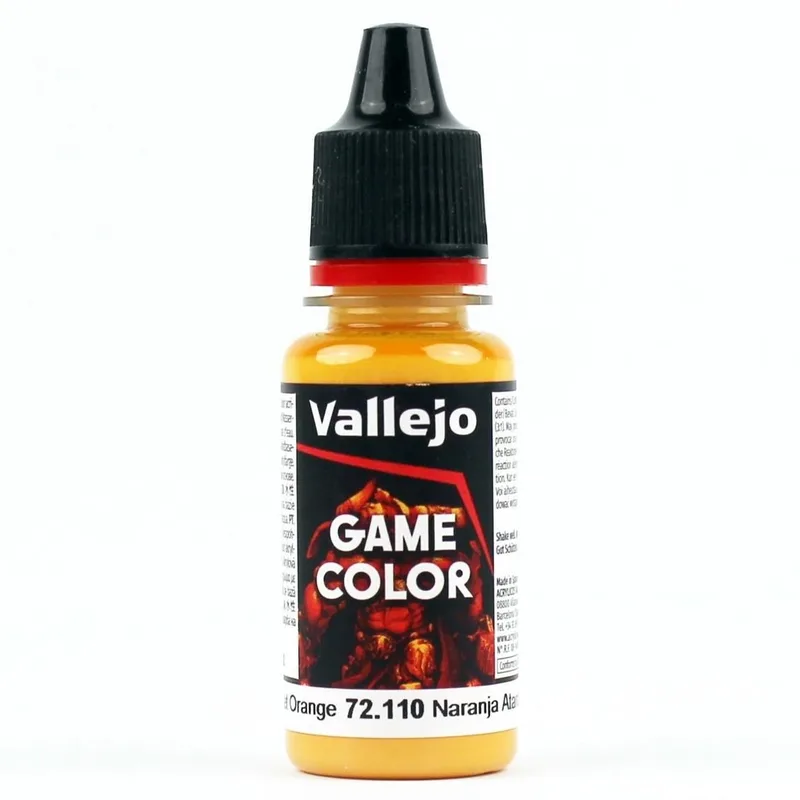 Vallejo 72110 18 ml. Sunset Orange, Game Color Serisi Model Boyası