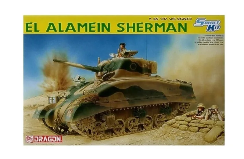 Dragon 6447 1/35 El Alamein Sherman Tank Maketi