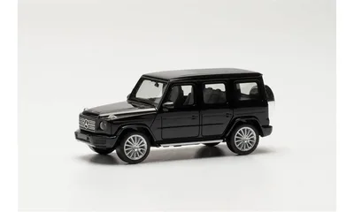 Herpa 420488-003 1/87 Ölçek MB G-Klasse AMG Cip, Siyah, Sergilemeye Hazır Model Araç