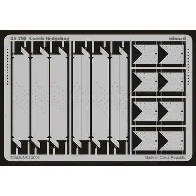 35708 1/35 CZECH HEDGEHOG - STD.PHOTO ETCHED SETS
