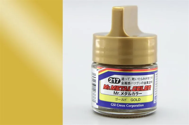 Gunze MC217 10 ml. Gold, Metal Colors Serisi Maket Boyası