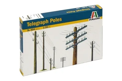 Italeri 0404S 1/35 Telgraf Direkleri Demonte Plastik Maketi