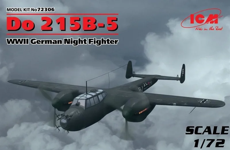 72306 Do 215B-5, WWII German Night Fighter Do 215B