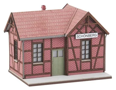 Faller 110200 1/87 Schönberg Durağı Demonte Plastik Maketi