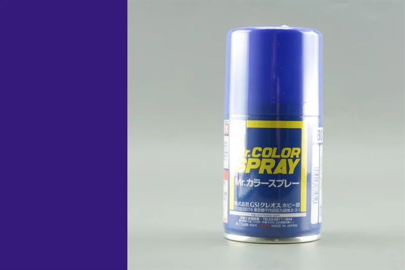 Gunze S080 100 ml. Cobalt Blue, Sprey Mr.Color Serisi Maket Boyası