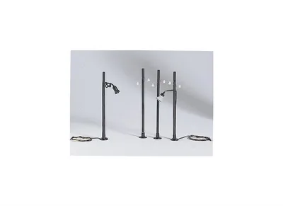 55751 1/87 TELEPHONE POLES SET OF 3