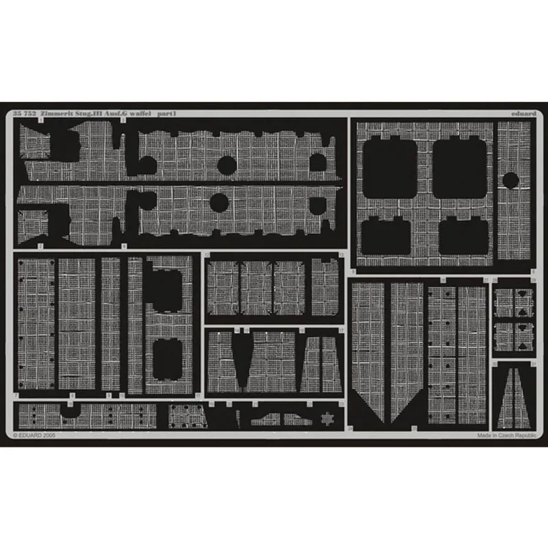 EDUARD 35752 1/35 Zimmerit StuG.III Ausf.G waffel
