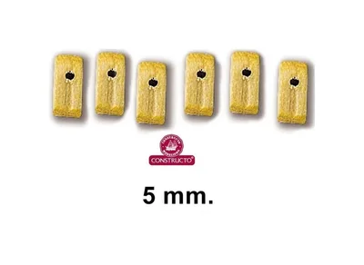 80006 BLOK-20 ADET-AHŞAP - 5 MM.