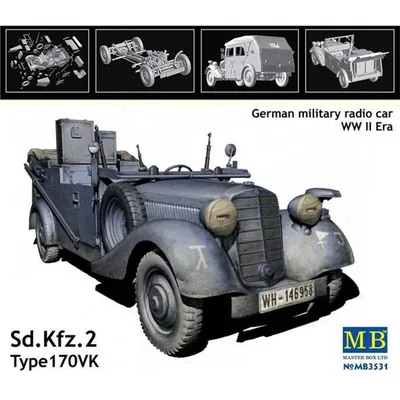 3531 1/35 SD.KFZ. 2 TYPE 170 VK, GERMAN MİLİTARY R