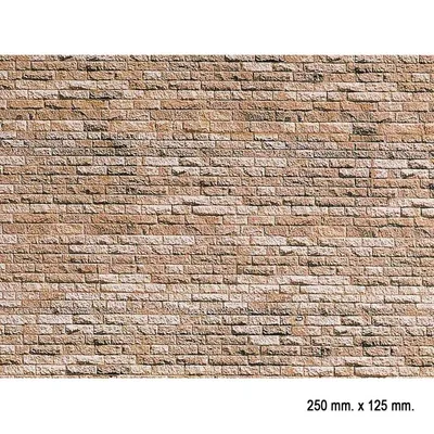Faller 222563 1/160 Bazalt Taşı Desenli Dekor Kağıdı, 25 X 12,5 Cm.