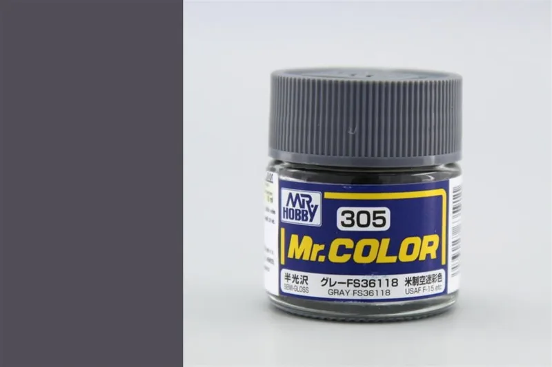 Gunze C305 10 ml. Gray FS36118, Mr.Color Serisi Maket Boyası