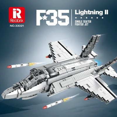 F-35 Lightning II Fighter Puzzle Maket