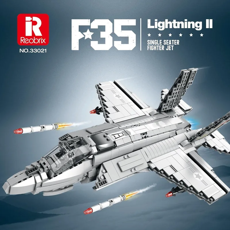 F-35 Lightning II Fighter Puzzle Maket