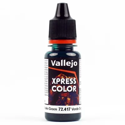 Vallejo 72417 18 ml. Snake Green, Game Color Serisi Model Boyası