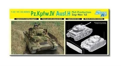 Dragon 6526 1/35 Ölçek Pz.Kpfw.IV Ausf.H Tankı Plastik Model Kiti