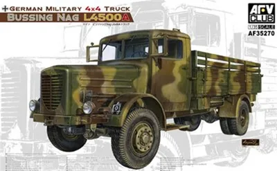 AFV Club AF35270 1/35 Bussing-NAG L4500A Askeri Kamyon Demonte Plastik Maketi