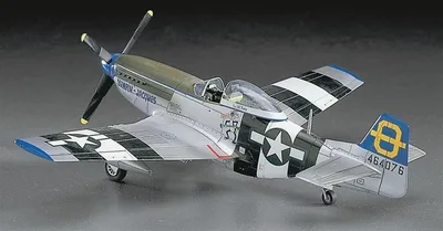 Hasegawa JT30 09130 1/48 Ölçek P-51D Mustang Savaş Uçağı Plastik Model Kiti