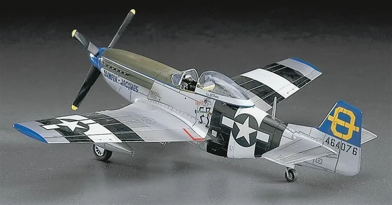 Hasegawa JT30 09130 1/48 Ölçek P-51D Mustang Savaş Uçağı Plastik Model Kiti