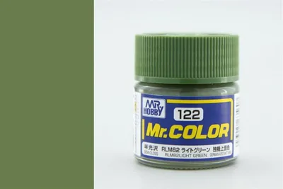 Gunze C122 10 ml. RLM82 Light Green, Mr.Color Serisi Maket Boyası
