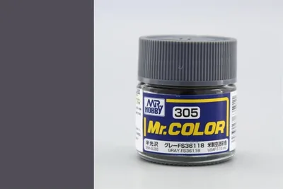 Gunze C305 10 ml. Gray FS36118, Mr.Color Serisi Maket Boyası