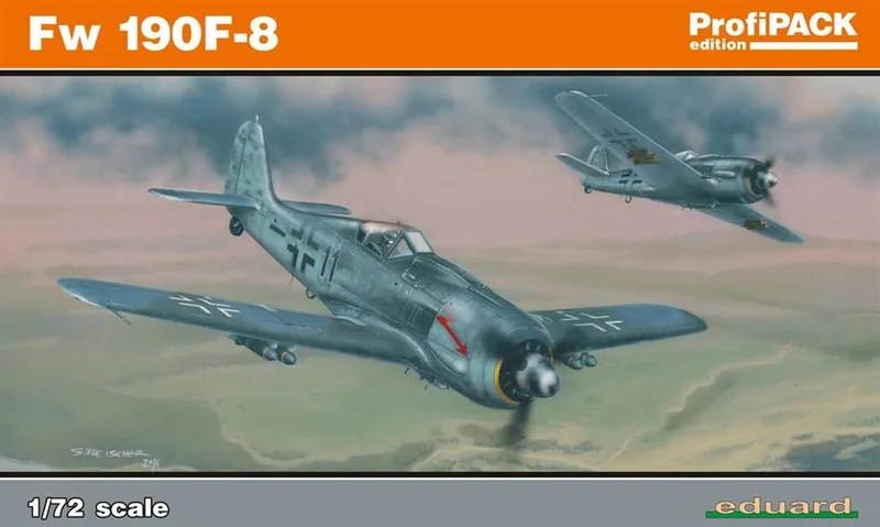 EDUARD 70119 1/72 Fw 190F-8 Uçak Maketi