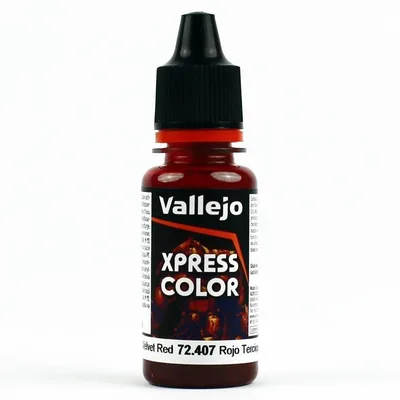 Vallejo 72407 18 ml. Velvet Red, Game Color Serisi Model Boyası